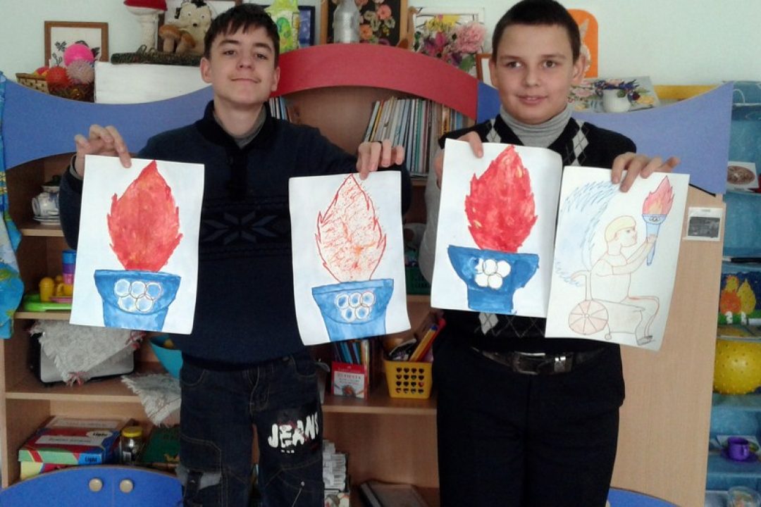 Участвуем в Республиканский конкурс рисунка «Олимпийский огонь зажигает сердца»