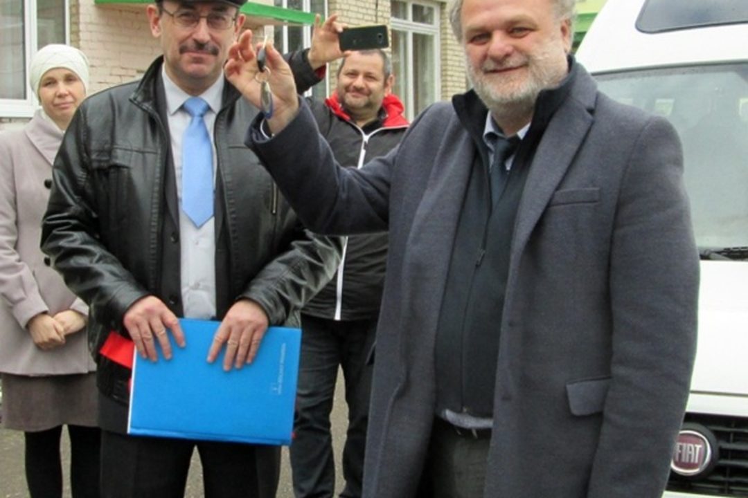 Микроавтобус Fiat для Лиозненского ЦКРОиР «Радуга»