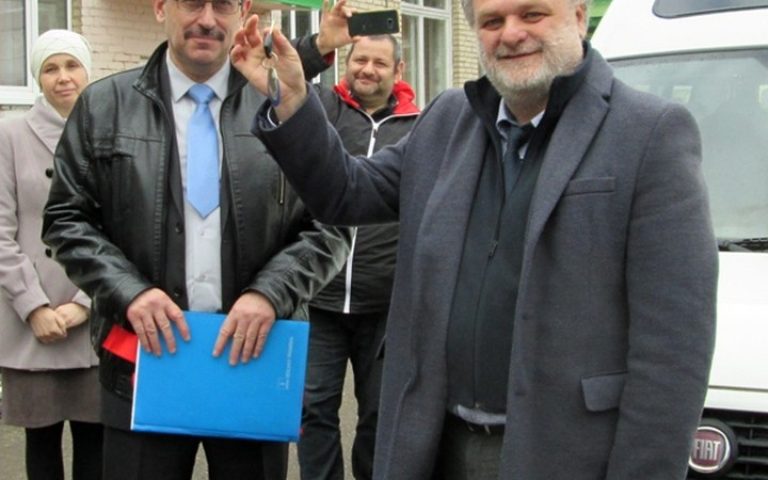 Микроавтобус Fiat для Лиозненского ЦКРОиР «Радуга»